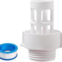 Pool Drain Connector 10184 - Pool Drain to Hose Adapter, Suitable for Intex Round Swimming Pools (White)-image-33