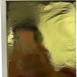 UGLS Italian Gold Leaf 14X14 Metallic Foil Sheets for Gilding, Gold Leafing, Home Decoration, Art & Crafts, Painting, Arts Crafts Nails Resin Tanjore Painting Furniture and DIYS (Gold)-image-89