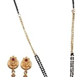 Traditional Long Mangalsutra for Women – Elegant Gold-Tone & Premium Craftsmanship-22