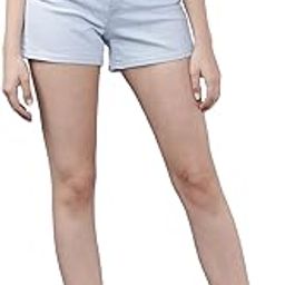 Women's Regular Fit Denim Shorts | Stretchable Shorts-picture-11
