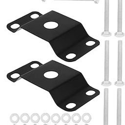 Abaodam 2sets Lighting Mounting Bracket: Outdoor Light Pole Mount Bracket Solar Panel Mounting Kit Easy Installation for Street Light Reliable Stable Support-image-80