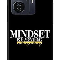 NDCOM for Vivo T1 Pro 5G Back Cover | iQOO Z6 Pro 5G Back Cover Mindset Confidence Printed Metal Case-21