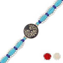 Royal Bloom Designer Thread Rakhi for Brother|Casual|Trendy|Gift For Mens|Rakhi Gift For Brother-image-53