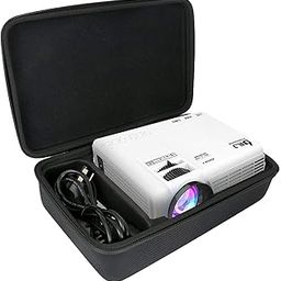 Khanka Hard Travel Case Replacement for DR. J Professional 3600 / HI-04 1080P Supported Portable Movie Projector-17