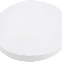 EXPORA Pack of 100 Pieces Laboratory Ashless Quantitative Filter Paper 1-3um 15cm-23