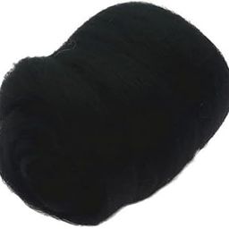 THE STYLE SUTRA® 4x10g Wool Roving Fiber Hand Spinning Crafts for Doll Handmade Black | Crafts | Needlecrafts & Yarn | Spinning & Felting | Roving Wool & Fibers-8