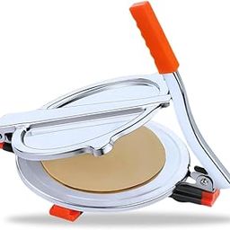 BLLUEX Premium Stainless Steel Multi-Purpose 17cm Puri Maker, Manual Press for Chapati, Puri, Khakhra, Papad, Pathiri for Flatbread | Easy to Use Homemade-image-77