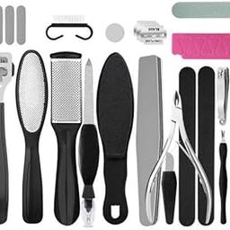 Enakshi® 3xFoot Care Set Dead Hard Skin Callus Remover Scraper Premium Convenient 24Pcs|Health & Beauty | Health Care | Foot Creams & Treatments-image-38