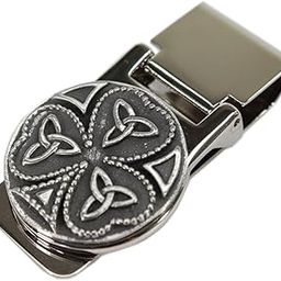 Shamrock Trinity Money Clip Stainless Steel & Pewter-image-55