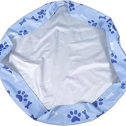 YARNOW Children's Pool Cover Pool for Kids Foldable Pet Pool Kids Pools Pet Pools Outside Pool Child Pool Round Pool Round Swimming Pool Protector Sofa Cover Polyester (polyester) Outdoor-image-72