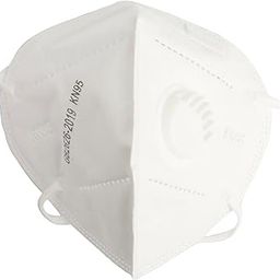 Smog Guard SG N95 Anti-Pollution Face Mask with White Valves | Reusable & Washable | Military Grade Protection | Medium Size | For Men & Women White Mask-17