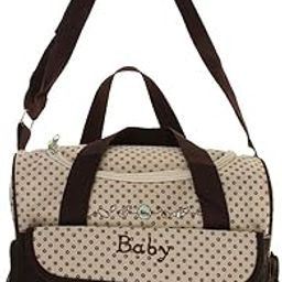 CALANDIS™ Mummy Multifunctional Baby Diaper Changing Maternity Handbag Coffee | Diapering-image-50