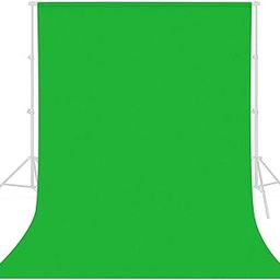 Hanumex® 8x10 Green Screen Backdrop for Photography, Chromakey Virtual Screen Background Sheet for Content Creator, Zoom Meeting, Cloth Fabric Curtain for Party Décor (Green 8x10)-image-15