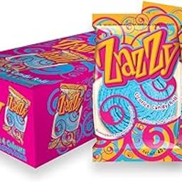 Zazzy Sour Chewy Candy Jelly Rolls 40Gram - Pack Of 24, Assorted-image-58