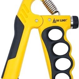 Raw Element Forearm & Hand Exercise Tool – Power Grip Strengthener with Counter – Adjustable 5–100kg for Daily Fitness Routine (YELLOW)-image-58