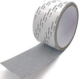 YOGITA SALES Anti-Mosquito Screen Window Patch Self-Adhesive Window Repair Tape Waterproof Patch Mesh Stickers Repair Subsidies Tape (5cm x 200cm)-image-1