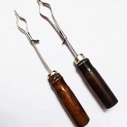 SSD lab Instrument for Holding Test Tubes,Pair of Test Tube Holder for Chemistry Lab/Test Tube Holder with Wooden Handle for Holding Test Tubes Test Tubes In Labs and Industries-29
