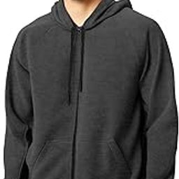 Mens Zipper Hoodie Jacket Cotton Hooded Sweatshirt for Men Stylish Travel Wear Winter Outfit, Full Sleeve Fashion Dress for Man Casual Look-image-80