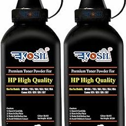 KOSH 88A Toner Powder Refill for HP88A,CC388A Cartridge Compatible for HP Laserjet P1007 P1106 P1108 P1008 M1213nf M126nw M128fw M226DW M226DN MFP Printer (200 Gram Toner Powder)-picture-18