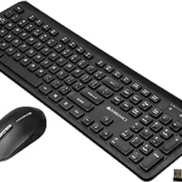 ZEBRONICS Companion 130 2.4GHz Wireless Keyboard & Mouse Combo, 105 Keys, 12 Integrated Multimedia Keys, 4 Button Mouse, Upto 1600 DPI, High Precision, Advanced Optical Sensor (Black)-picture-21