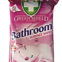 Greenshield Bathroom Surface Wipes - Pack of 70 Large wipes-image-15