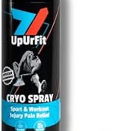 UpUrFit Rapid Pain Relief Cryo Spray | Quick Pain Relief | Cooling & Anti-inflammatory action | Cryotherapy - Soothing Relief for Strains, Sprains & Knocks | Menthol & Curcumin infused (150ml)-20