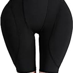 Sensual Lady Boy Shorts Butt Lifter Shapewear Underwear 2 Big Sponge Padded Plus Size Body Shaper Butt Hip Enhancer | Sarees Low Waist Shapewear | Black, Skin-image-16