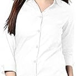 Women's Corduroy Button Down Pocket Shirts Casual Long Sleeve Oversized Blouses Tops | (XX-Large, White)-image-6