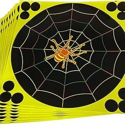 SAZ DEKOR Splatter Adhesive Sticker Paper 12 inch Reactivity Shoot Aims 10Pcs Adhesive-image-13