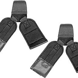 MERISHOPP® Set of 2 Lifting Wrist Strap with Hook Premium for Bodybuilding Pull-Up|Sporting Goods | Fitness Running & Yoga | Strength Training-image-64