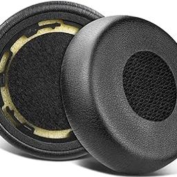 SOULWIT Earpads Replacement for Jabra Evolve 75(75UC 75MS 75SE) Stereo Wireless Bluetooth Headset, Ear Pads Cushions with High-Density Noise Isolation Foam - Evolve 75 PL Black-image-24