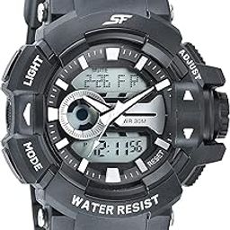 Hustler Analog-Digital Grey Round Dial Men's Sport Watch-77118PP01W-picture-13