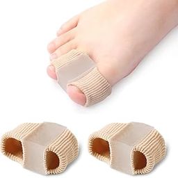VIHAX Toe Separators for Fast Pain Relief Toe Corrector Bunion Toe Straightener Yoga Toe Stretcher Hammer Toe Bunion (S, 2pcs)-image-9
