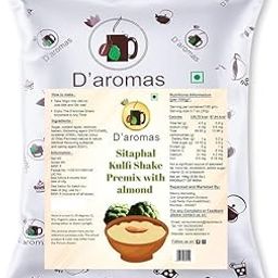 D'aromas Custard Apple, Sitaphal Basundi Milkshake Premix With Almond 1.5kg, 100% Vegetarian Instant Ready Mix Powder for Home, Restaurants, Cafe, Wedding, Parties (Each 500gm) (Pack Of 3)-image-8