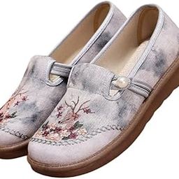 Women's Spring Folk-Style Cloth Shoes – All-Match, Comfortable & Stylish Footwear| 36 | Pink-image-96