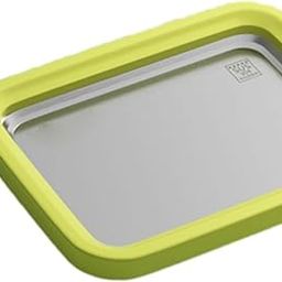 DIY Ice Cream Maker Roller Pan with 2 Scrapers for Parties Family Gatherings Green-14