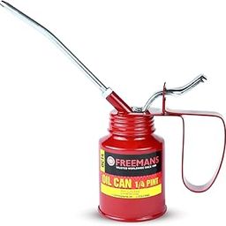 FREEMANS 1/4 Pint Metal Oil Can For Multipurpose Ues || All Lubrication Need of Bikes, Cars, Machines and Industrial Use || Oil Oiler with Fixed Spout- Red Color-picture-22