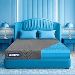 The Sleep Company SmartGRID Ortho Mattress | Japanese Patented Technology | AIHA Certified | Medium Firm Orthopedic Mattress for Back Pain Relief | 10 Years Warranty | King Size Bed 78x70x8 | Grey-image-25