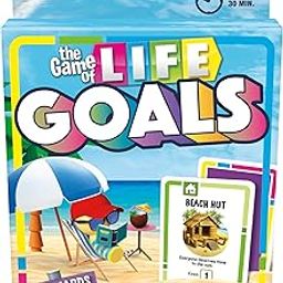 The Game of Life Goals Game, Quick-Playing Card Game for 2-4 Players, The Game of Life Card Game for Families and Kids Ages 8 and Up-3