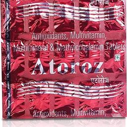 ATOROZ A TO Z Multivitamin - 15 Tablets (Pack of 3) 45 Tablets for Immunity & Energy | Multivitamin Men and Women with Zinc, Multimineral-15