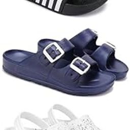 WINGSCRAFT Lightweight,Classic Slider || Sandals with Clogs for Men-Combo-COMBO(3)-3024-3116-3057-10 -P-picture-21