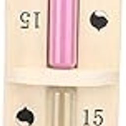 Alvinlite Sauna Sand Timer,15 Minutes Rotating Wall Mount Hourglass Countdown Clock Timing Tool for Bathroom Sauna Room-image-21