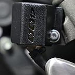 BIKERS BILLET TRIUMPH SPEED 400 REAR MASTER CYLINDER CAP MILD STEEL-11
