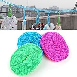 Winberg Clothline Rope Antiskid Pack of 3 Best for Hanger Cloth Both Outdoor and Indoor Naylon Rope 5 Mtr Each CLTHHNG-image-20