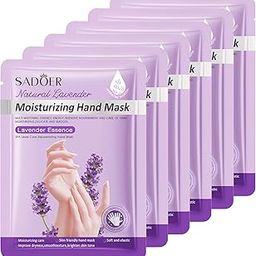 Drofail Moisturizing Hand Mask Gloves – 1 Pair Exfoliating & Moisturizing For Hand Skin Repair Remove Dull, dry Skin, Softens Nails And Cuticles, Spa at Home (Lavender)-image-91