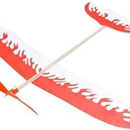 RVM Toys 40 cm Body DIY Educational Physics Rubber Band Airplane Early Education Science Learning Tension Powered Glider Plane Assembly Model Aircraft Novelty Toy for Kids-image-5