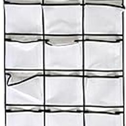 HEAVENGLOW Over The Door Shoe Organizer Rack Folding Multifunctional Bedroom Closet Style B-image-35
