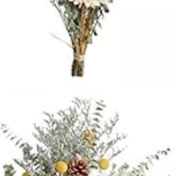 MERISHOPP 2pieces Natural Dried Flower Floral Crafts for Home Wedding Party |Home & Garden|Home D?©cor|Floral D?©cor-image-1