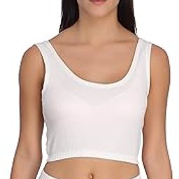 Women Cotton Blend Thermal Crop Top for Winter wear-image-23