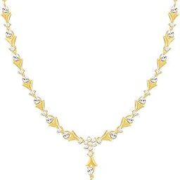 925 Silver Golden Glinting Joy Zircon Pendant| Necklace to Gift Women & Girls | With Certificate of Authenticity and 925 Stamp | 6 Months Warranty*-image-10